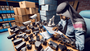 How do i navigate customs when importing security cameras and surveillance equipment