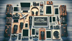 What are the customs regulations for importing electronics from india