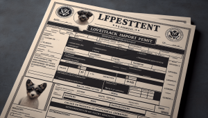 Importing pets to the us usda documentation