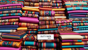 Importing textiles from mexico into the united states duty rates