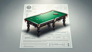 When to file isf for snooker billiard tables